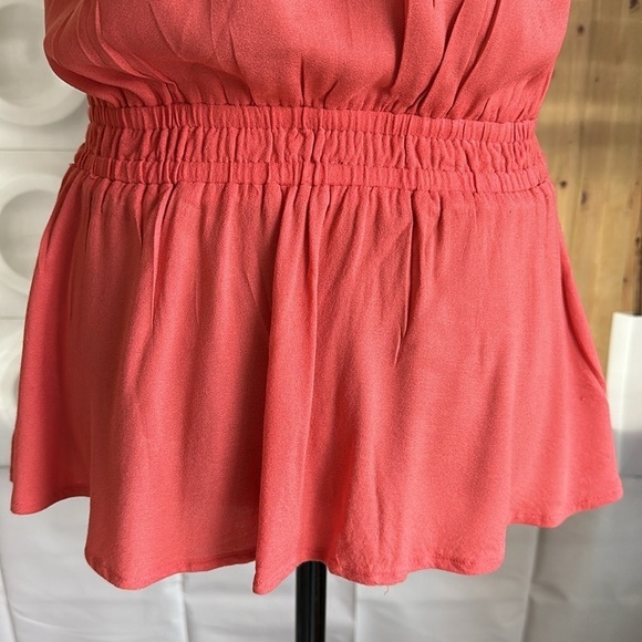 Ella Moss Peachy/Orange Halter Top - Picture 6 of 11